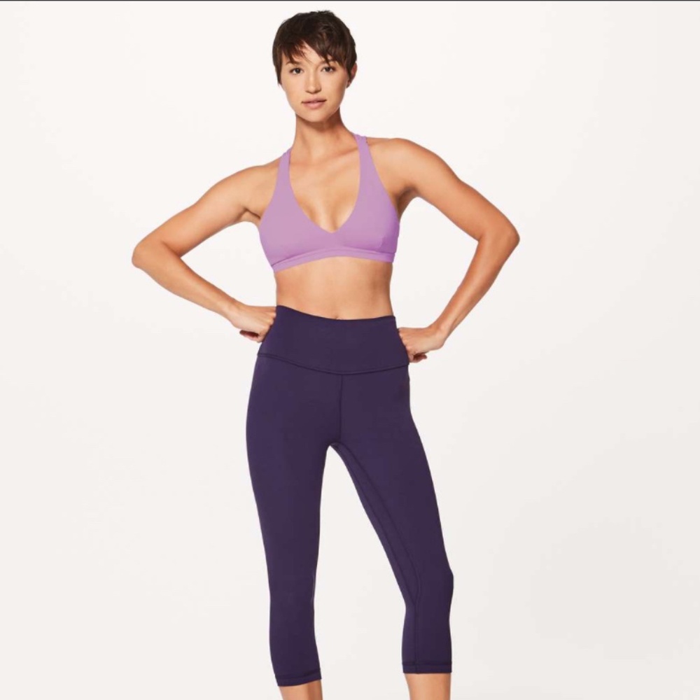 Lululemon Raise The Barre Bra Candy Pink size 8